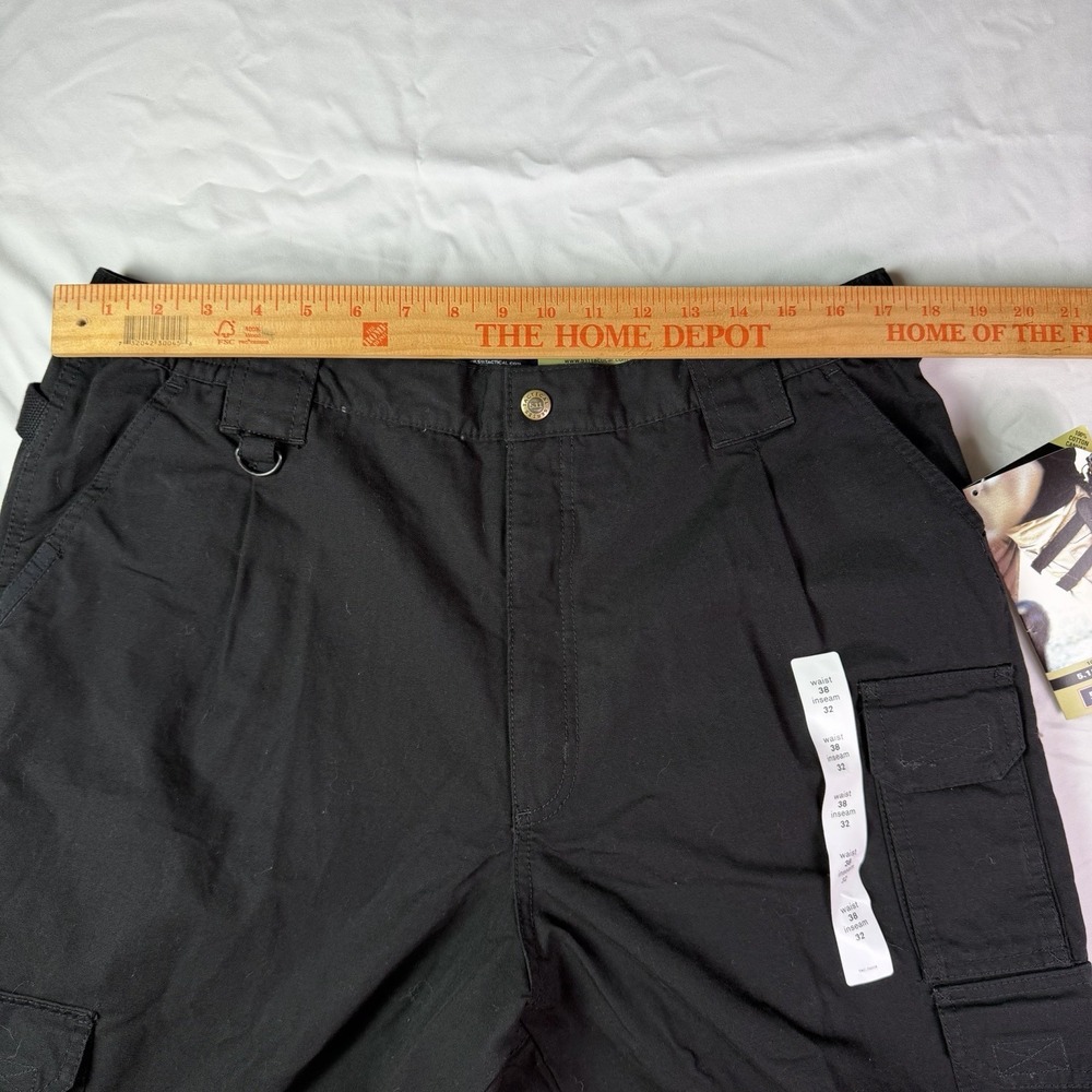 5.11 Men's Tactical Pants 74251, 38 X 32, Black, 100% Authentic, NEW - Picture 3 of 8